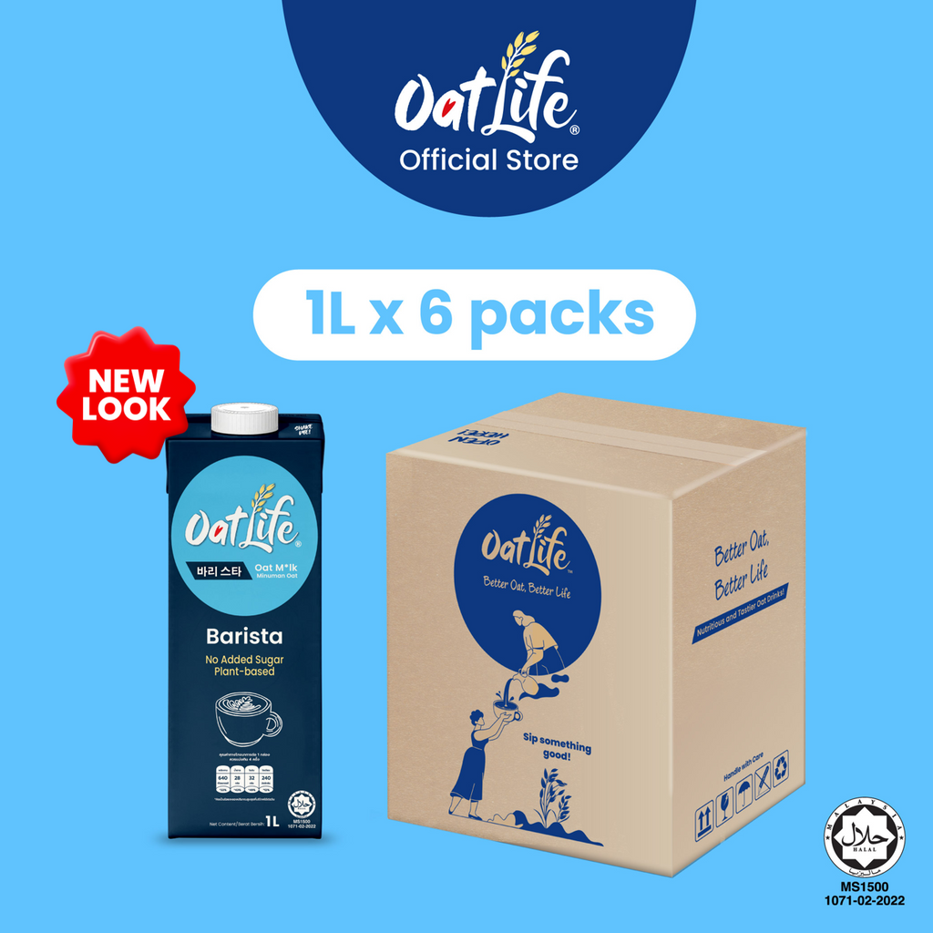OatLife Oat Milk Barista 1L | Bundle of 6