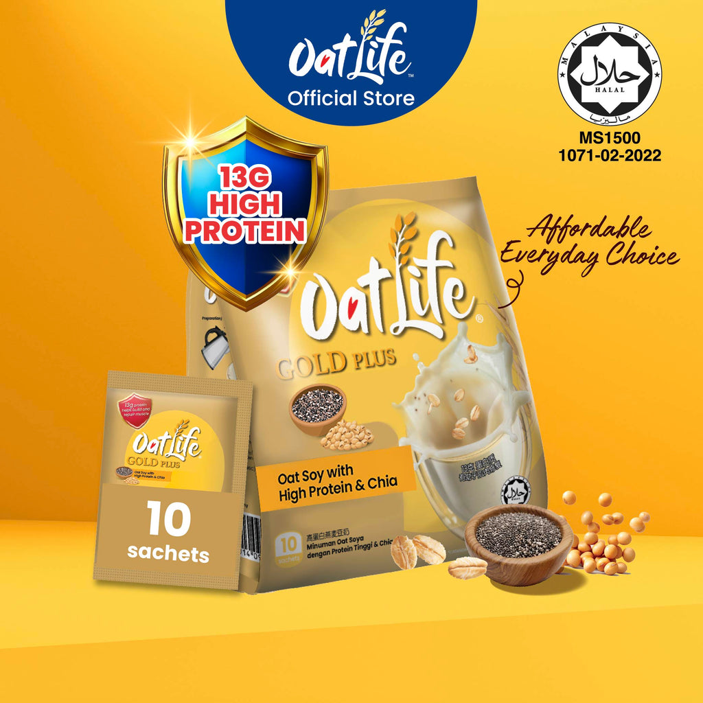 OatLife Gold Plus Oat Soy with High Protein & Chia