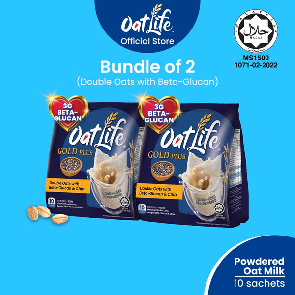 [Pack of 2] OatLife Gold Plus Series (32g x 10s) - OatLife