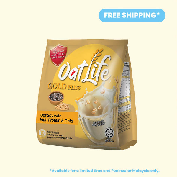 OatLife Gold Plus Oat Soy with High Protein & Chia - OatLife
