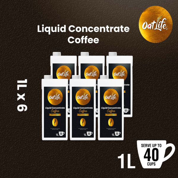 OatLife Liquid Concentrate Coffee [1L x 6] - OatLife