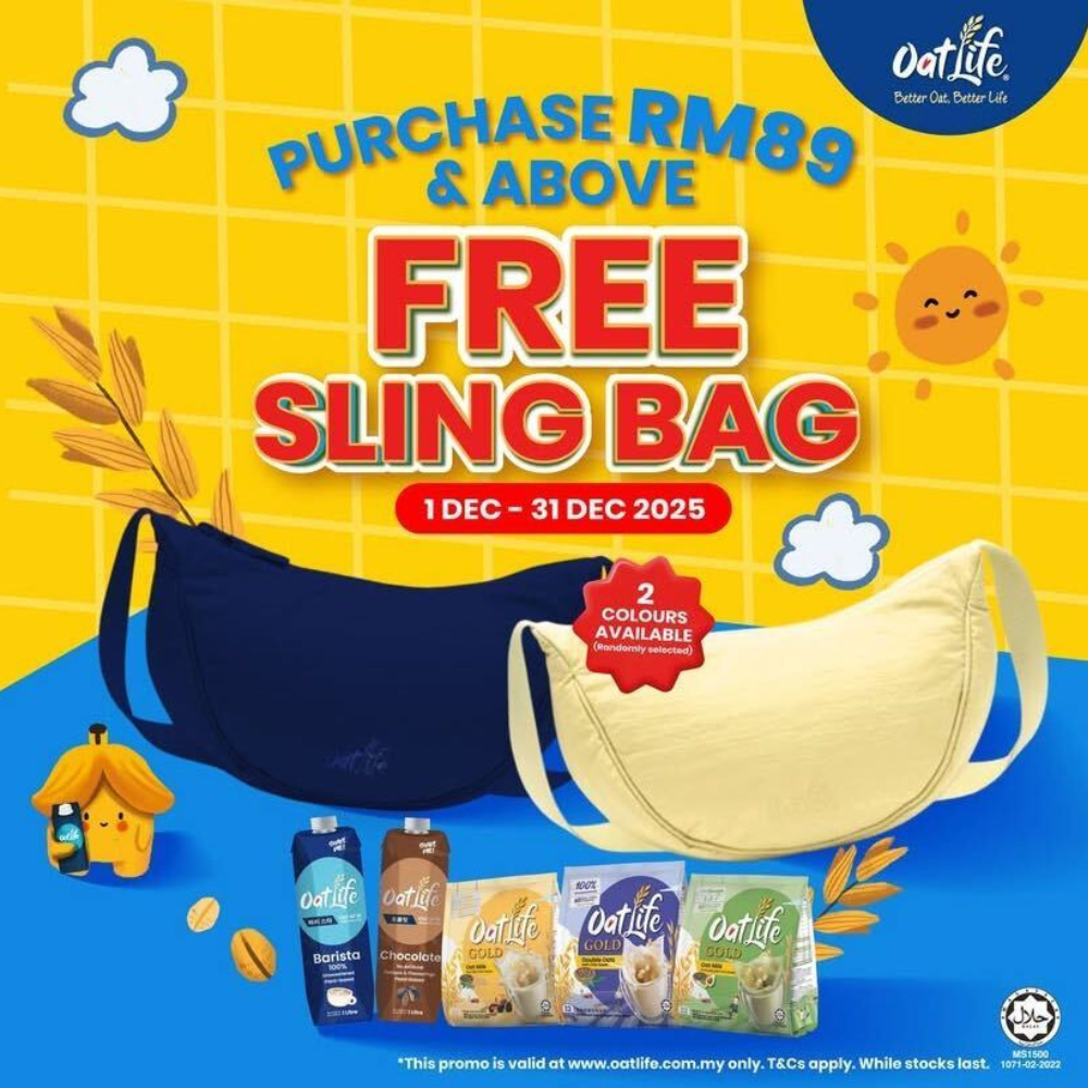 [NOT FOR SALE] OATLIFE SLING BAG [Random Color]