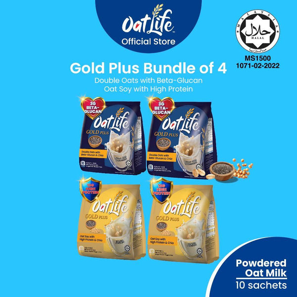 [Pack of 4] OatLife Gold Plus Series (32g x 10s) - OatLife