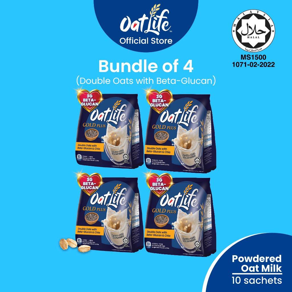 [Pack of 4] OatLife Gold Plus Series (32g x 10s)