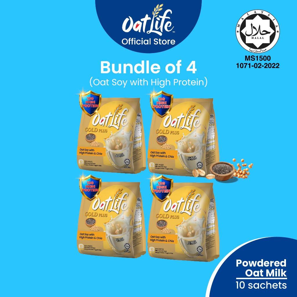 [Pack of 4] OatLife Gold Plus Series (32g x 10s) - OatLife