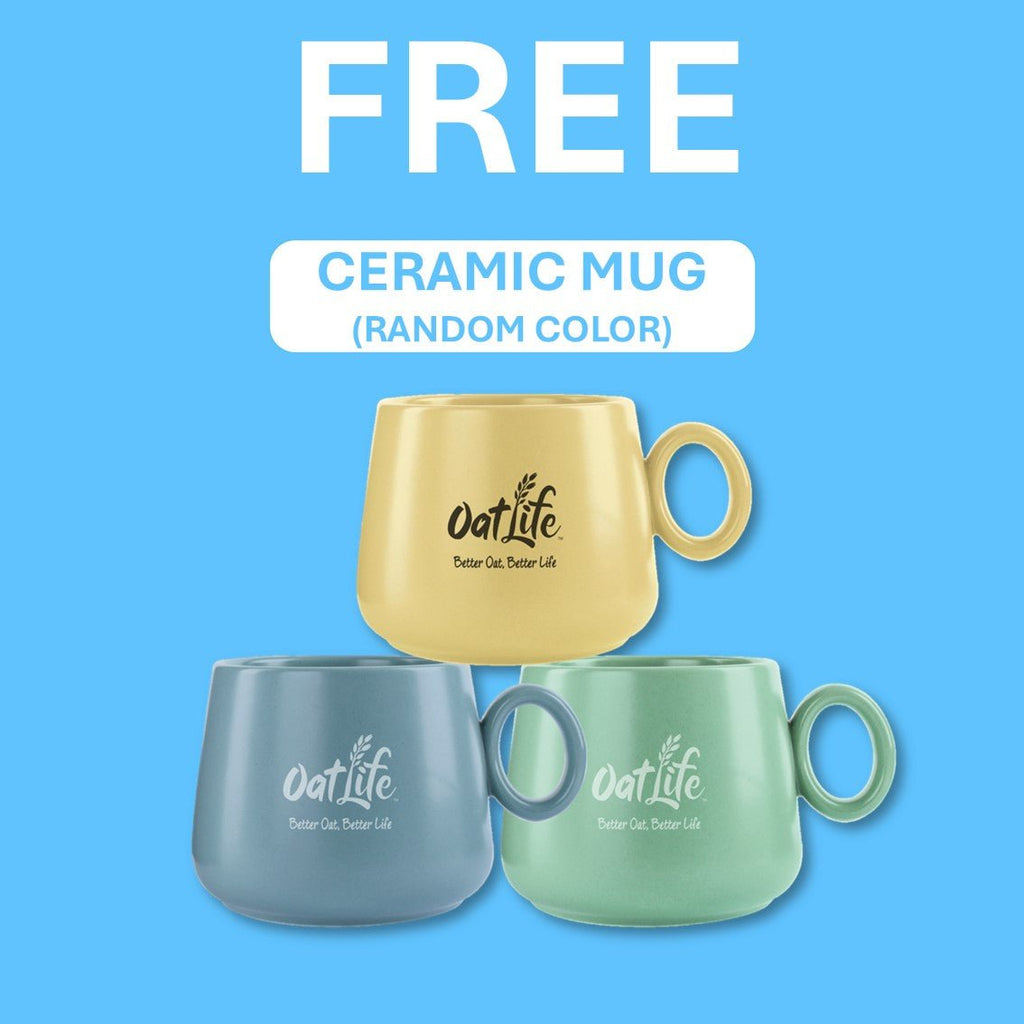 [NOT FOR SALE] OatLife Ceramic Mug [Random Color] - OatLife
