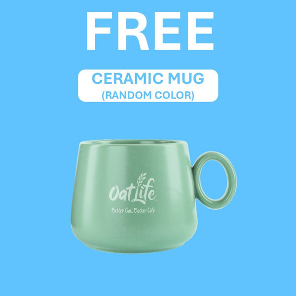 [NOT FOR SALE] OatLife Ceramic Mug [Random Color] - OatLife