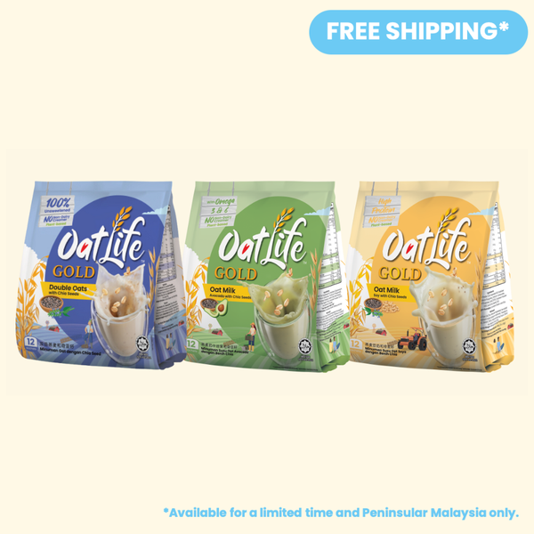 OatLife Oat Milk Gold Series Bundle of 3 [Mix and Match]