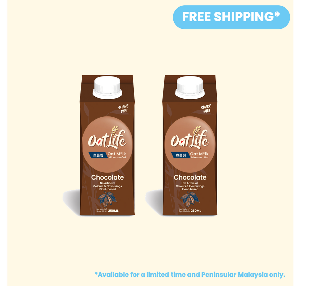 OatLife Chocolate Oat M*lk 250ml x2