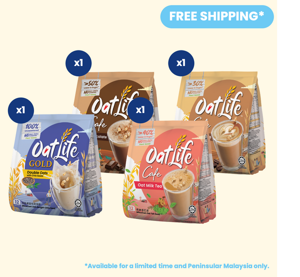 OatLife Oat Milk Variety of 4 Bundle